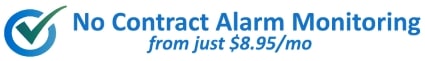 No Contract Alarm Monitoring from Just $8.95