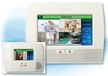 Honeywell LYNX Touch Wireless Home Security Alarm System - video viewing
